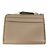 Monedero de cuero beige Fendi - vista 7