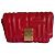 Bolsa Balmain 1945 em couro acolchoado vermelho
