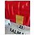 Bolsa Balmain 1945 em couro acolchoado vermelho - vista 10