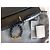 Clutch de couro com estampado de crocodilo Tom Ford Preto - vista 10