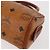 Borsa MCM Logogram Vicetos in pelle PVC marrone e oro Auth BA6026 D'oro - vista 14