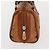 Borsa MCM Logogram Vicetos in pelle PVC marrone e oro Auth BA6026 D'oro - vista 4