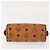 Borsa MCM Logogram Vicetos in pelle PVC marrone e oro Auth BA6026 D'oro - vista 5