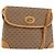 Gucci Borsa a Spalla Micro GG Supreme PVC Beige Oro 007 92 5548 Auth ep10883 D'oro