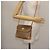 Gucci Borsa a Spalla Micro GG Supreme PVC Beige Oro 007 92 5548 Auth ep10883 D'oro - vista 23