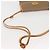 Gucci Borsa a Spalla Micro GG Supreme PVC Beige Oro 007 92 5548 Auth ep10883 D'oro - vista 7