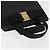 Borsa a mano Vala in pelle stampata nera e oro di Salvatore Ferragamo Auth BA5845 Nero D'oro - vista 6