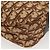 Borsa a Spalla in Tela Trotter Christian Dior Marrone Oro Auth 141040 D'oro - vista 16