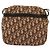 Borsa a Spalla in Tela Trotter Christian Dior Marrone Oro Auth 141040 D'oro - vista 2