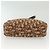 Borsa a Spalla in Tela Trotter Christian Dior Marrone Oro Auth 141040 D'oro - vista 5