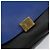 Céline CELINE Trapeze Piccola Borsa a Mano in Pelle 2in1 Blu Oro Auth bs29092 D'oro - vista 19