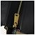 Céline CELINE Trapeze Piccola Borsa a Mano in Pelle 2in1 Blu Oro Auth bs29092 D'oro - vista 8