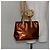 LOUIS VUITTON Borsa a Mano Monogram Vernis Reade PM Bronzo M91146 LV Auth SW1525 - vista 22