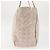 CHANEL Nova Bolsa Tote de Viagem Nylon Bege Ouro CC Auth BA5630 Dourado - vista 3
