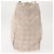 CHANEL Nova Bolsa Tote de Viagem Nylon Bege Ouro CC Auth BA5630 Dourado - vista 4