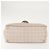 CHANEL Nova Bolsa Tote de Viagem Nylon Bege Ouro CC Auth BA5630 Dourado - vista 5