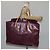 LOUIS VUITTON Bolsa Tote Reade GM Monogram Vernis Roxo M91085 Auth 142176 - vista 23
