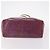 LOUIS VUITTON Bolsa Tote Reade GM Monogram Vernis Roxo M91085 Auth 142176 - vista 5