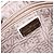 Borsa a Spalla Gancini in Pelle Bianca Argento Salvatore Ferragamo Auth 141105 Bianco - vista 19