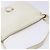 Borsa a Spalla Gancini in Pelle Bianca Argento Salvatore Ferragamo Auth 141105 Bianco - vista 6