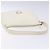 Borsa a Spalla Gancini in Pelle Bianca Argento Salvatore Ferragamo Auth 141105 Bianco - vista 7