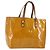 LOUIS VUITTON Borsa a Mano Monogram Vernis Reade PM Beige M91334 LV Auth SW1514