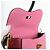 PRADA Borsa a mano Bell in pelle 2 in 1 Rosa Oro Auth 141818M D'oro - vista 19