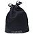 CHANEL Pouch Matelassé Satin Nero CC Auth 141547 - vista 13