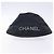 CHANEL Pouch Matelassé Satin Nero CC Auth 141547 - vista 6