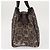 Borsa a Spalla Salvatore Ferragamo in Pelle PVC Marrone Scuro Argento Auth BA4805 - vista 3