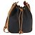 Borsa a Spalla in PVC Pelle Nera Auth SW1561 di SAINT LAURENT Nero