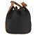 Borsa a Spalla in PVC Pelle Nera Auth SW1561 di SAINT LAURENT Nero - vista 2