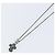 Louis Vuitton Pendente Vivienne S00 Collana metallo Nero M00831 LV Auth 140421 - vista 4