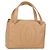 CHANEL Sac à main en agneau beige or CC Auth 135275V Doré