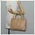 CHANEL Sac à main en agneau beige or CC Auth 135275V Doré - vue 22