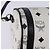 Borsa a spalla MCM Logogram Vicetos in pelle PVC bianca e oro Auth BA5873 Bianco D'oro - vista 15