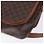 Céline Borsa a spalla circolare in tela Macadam CELINE in pelle PVC marrone oro Auth 141611 D'oro - vista 16