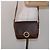 Céline Borsa a spalla circolare in tela Macadam CELINE in pelle PVC marrone oro Auth 141611 D'oro - vista 21