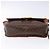 Céline Borsa a spalla circolare in tela Macadam CELINE in pelle PVC marrone oro Auth 141611 D'oro - vista 5