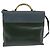 LOEWE Velazquez Borsa a Mano Pelle Suede 2in1 Verde Oro Auth BA6067 D'oro - vista 2