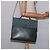 LOEWE Velazquez Borsa a Mano Pelle Suede 2in1 Verde Oro Auth BA6067 D'oro - vista 24