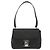 Borsa a Spalla Salvatore Ferragamo Vala in Pelle Nera Argento Autentica 141933 - vista 13