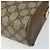 Borsa Gucci GG Supreme Web Sherry Line PVC Beige Oro 001 261 1086 Auth BA6005 D'oro - vista 15