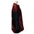 Abrigo de pelo de ternera leopardo rojo / negro de lana Longchamp Roja - vista 2