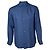 Brioni, Camicia in lino blu
