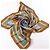 Foulard in seta 100% Hermès Carré 90 "Carrozza e cappello" in Marrone - vista 13