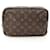 Louis Vuitton Truss Toilette 23 Pouch Bag Brown Plastic  ref.2529895