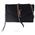 Saint Laurent Cassandre Portafoglio a Catena Nero in Pelle