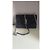 Saint Laurent Cassandre Portafoglio a Catena Nero in Pelle - vista 2