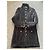 Abrigo de invierno de terciopelo negro Sonia Rykiel - vista 19